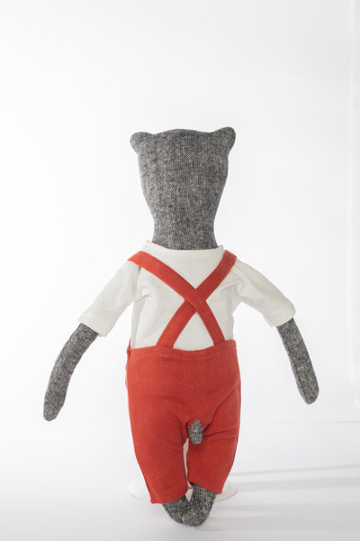 PK bears |湯姆建築愛手作黑熊40cm+耶誕衣禮盒組