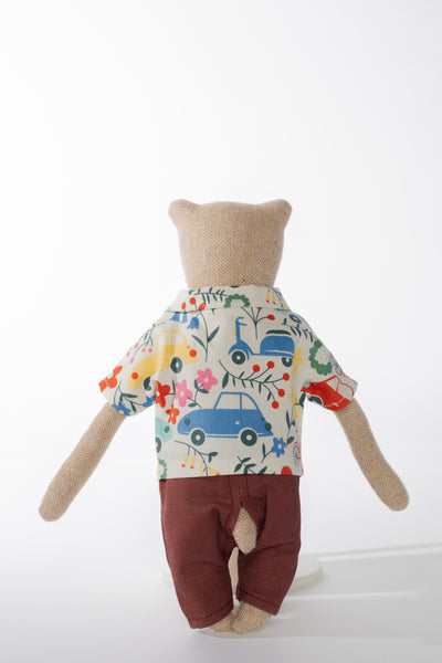 PK bears禮盒組 |Joe海灘小熊 23cm&廚師裝&兔子裝 I手工熊
