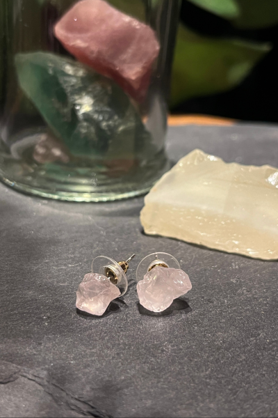 AcI白水晶擴香耳環