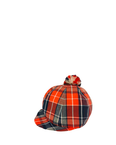 EA.hats-藍紅格紋報童帽（童帽）