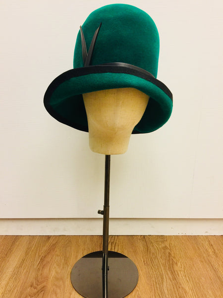 VHW- 70年代Mr. John 綠寶石Cloche
