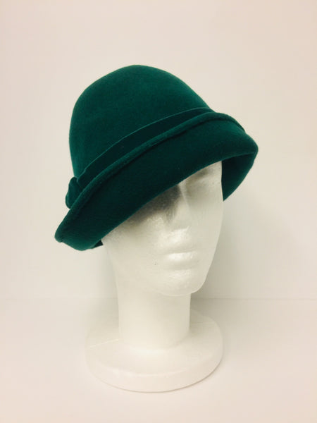 EA.hats-綠寶石鐘型帽