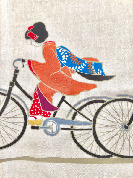 FUROSHIKI-藝妓的單車兜風 I手拭巾I