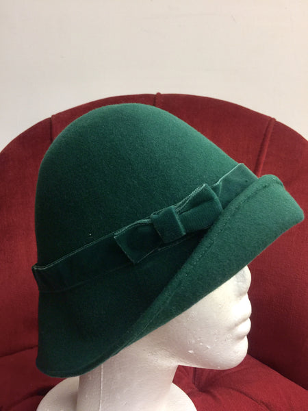 EA.hats-綠寶石鐘型帽