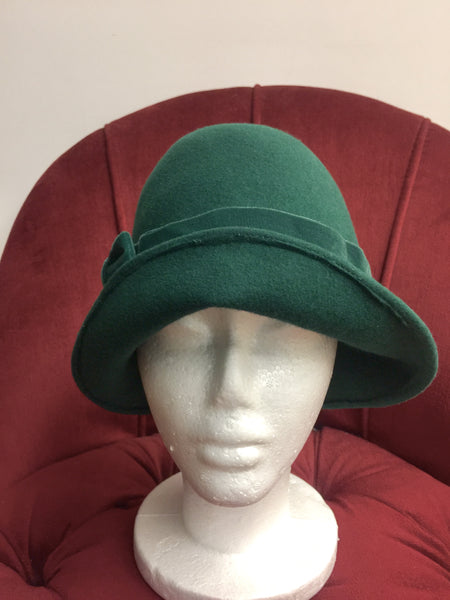 EA.hats-綠寶石鐘型帽