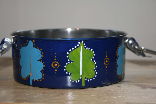 Madhubani 自然Tiffin四層盒