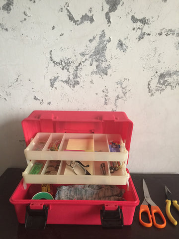 TC-3P工具箱&收納箱（紅）