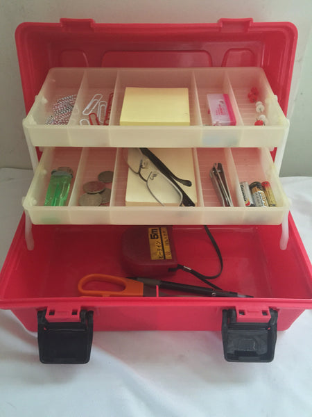 TC-3P工具箱&收納箱（紅）