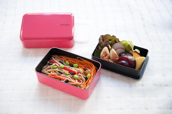 Bento-馬卡龍 粉紅 I雙層便當盒I