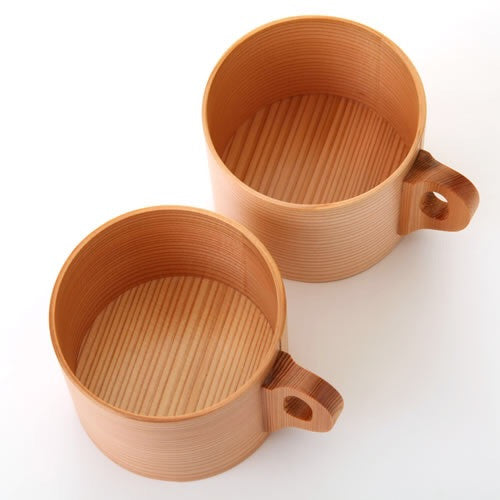 秋田杉茶杯組