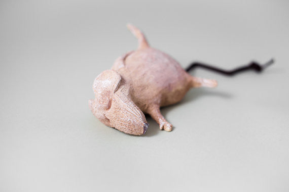 裝死的老鼠 I陶偶I
